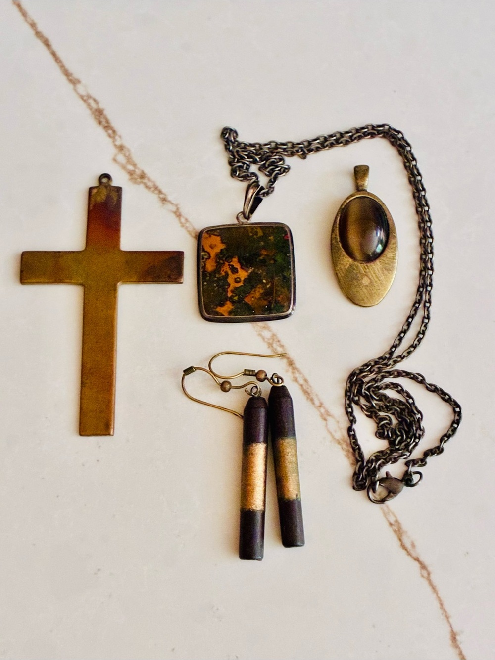 Vintage Brass Look Lot